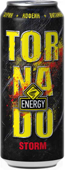 Доставка энергетического напитка Tornado Energy STORM